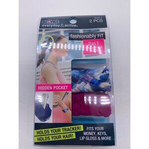 Scunci Everyday & Active Fashionably Fit 2 in 1 hair +wrist band‎ 20455-A